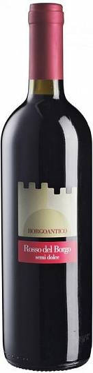 Вино Borgoantico  Rosso del Borgo Semi Dolce    750 мл