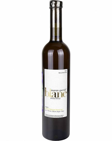 Вино Maran Avagini blanc 2010 500 мл 17%