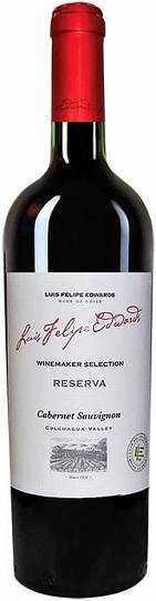 Вино красное сухое Luis Felipe Edwards,"Reserva", Cabernet Sauvi