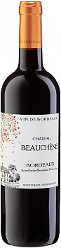 Вино Chateau Beauchene, Bordeaux AOC, 2021  750 мл  13%