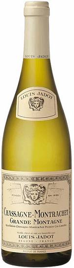 Вино Louis Jadot Chassagne-Montrachet 1-er Cru Grande Montagne AOC  Луи Жадо Ш