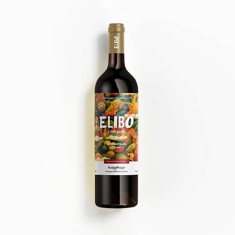 Вино Elibo Saperavi  750 мл