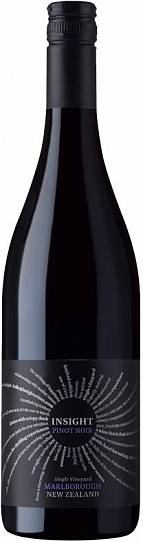 Вино Insight Pinot Noir Marlborough Инсайт Пино Нуар 2018 750 мл