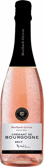 Игристое вино Moillard-Grivot, Cremant de Bourgogne Brut Rose  750 мл  12%