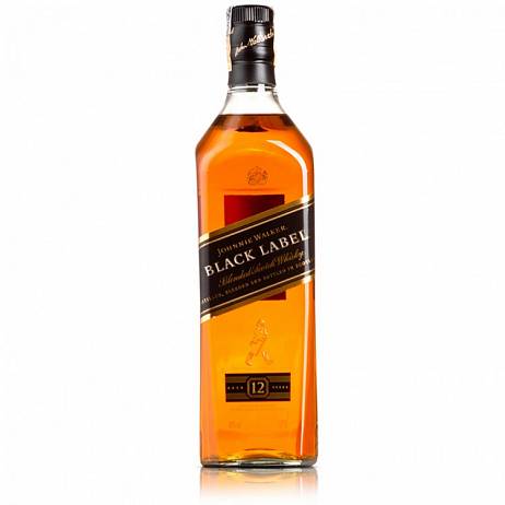 Виски Johnnie Walker   Black Label Blended Scotch Whisky 500 мл