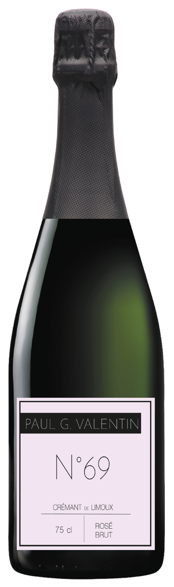 Игристое вино   Paul G. Valentin  Cremant de Limoux  No69 Rosé Brut  750 мл 12,5%