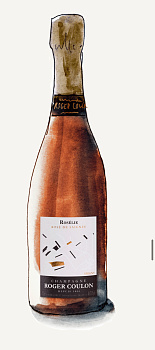 Шампанское Roger Coulon Roselie Rosé de Saignée 2020 750 мл 12%