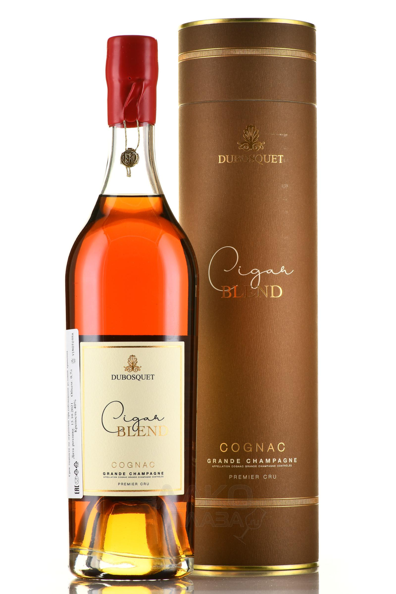 Коньяк  Dubosquet  Grande Champagne Premier cru Cigar Blend Gift Box  700 мл