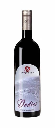 Вино Tenuta Dodici Toscana Rosso  2018 750  мл 12%