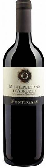Вино  Fontegaia  Montepulciano D'Abruzzo DOC   2019 750 мл