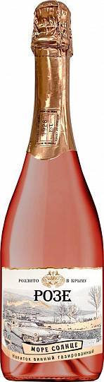 Напиток винный   Море Солнца  Розе   полусладкий 750