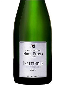Шампанское Inattendue Blanc de Blancs Extra Brut  2015 750 мл
