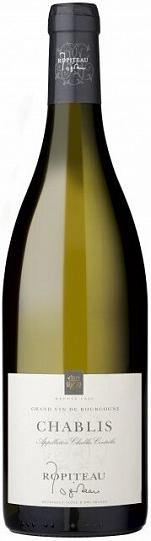 Вино Ropiteau Chablis  2022 750 мл  12,5%