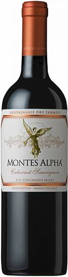 Вино Montes Alpha Cabernet Sauvignon Монтес Альфа Каберне Совин