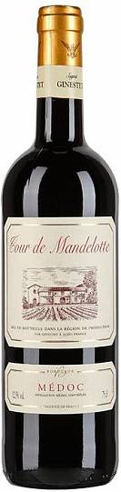 Вино Tour de Mandelotte Medoc AOC  Тур де Манделотт Медок 2018 750 