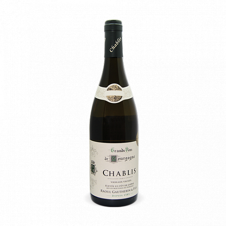 Вино Chablis white dry   2017 750 мл
