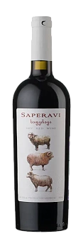 Вино Georgian Wine House Gourmet Saperavi Gastronomic Collection  2023  750 мл