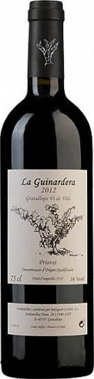 Вино Celler Balaguer I Cabre  La Guinardera Gratallops Vi de Vila   2015 750 мл
