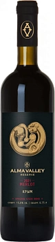Вино Альма Валлей Мерло Резерв  750 мл 15%