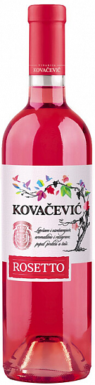 Вино Kovacevic Rosetto Ковачевич  Розетто 2020 750 мл  13%