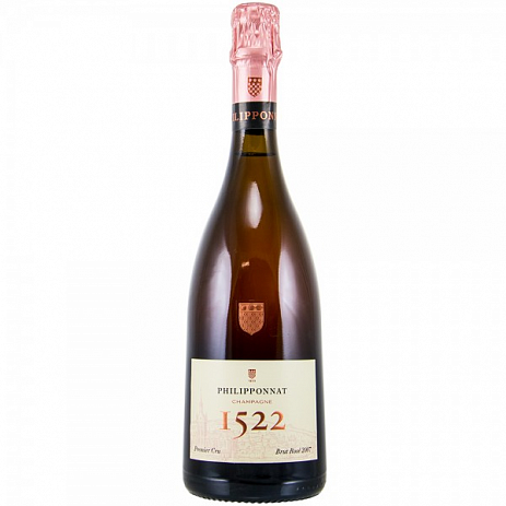 Шампанское AOC Champagne Philipponnat Cuvee 1522 Rose   Extra Brut gift box 750 