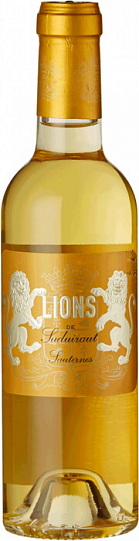 Вино Lions de Suduiraut Sauternes AOC  Лион де Сюдюиро 2015  375 мл  13