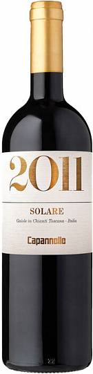 Вино Capannelle Solare Toscana  2011 750 мл 13%