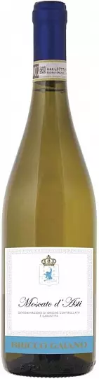 Игристое вино Bricco Gaiano Moscato d'Asti DOCG  750 мл 5%