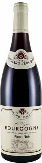 Вино Bourgogne Pinot Noir AOC  La Vignee   2014 750 мл