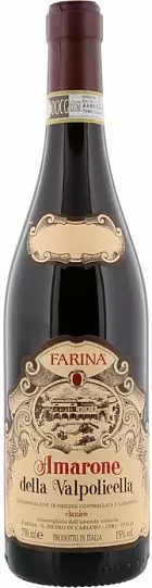 Вино Farina Amarone Classico della Valpolicella DOC 2020 750 мл  15 %