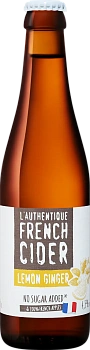 Сидр L'Authentique French Cider Lemon Ginger  330 мл