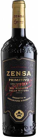 Вино Zensa Primitivo Organic Зенса Примитиво Органик 750 мл