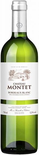 Вино Chateau Montet   Blanc  Bordeaux     2017 750 мл