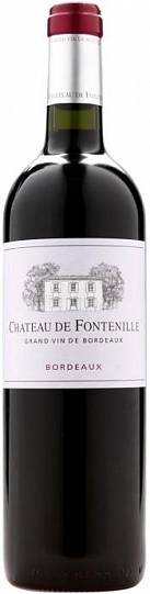Вино Chateau de Fontenille Rouge  Bordeaux AOC 2018 750 мл
