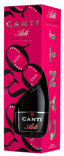 Игристое вино Canti Asti DOCG gift box  2019 750 мл