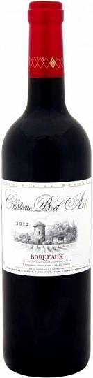 Вино Chateau Bel Air  Bordeaux AOC   2012  750 мл