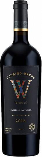 Вино Cousino-Macul  W Double U Cabernet Sauvignon   2016 750 мл 