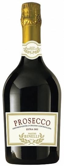 Игристое вино Mastro Binelli  Prosecco Extra  Dry 750 мл