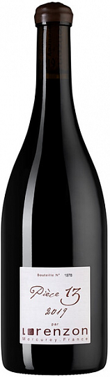 Вино Domaine Bruno Lorenzon Mercurey 1-er Cru Piece 13 AOC red  2020 750 мл   13,5%