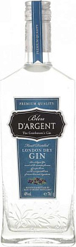 Джин Bleu d'Argent  London Dry 700 мл