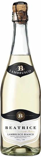Игристое вино  "Angelo Beatrice" Lambrusco Bianco 750 мл