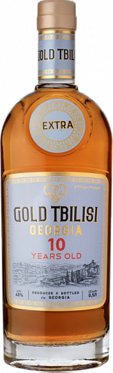 Коньяк   Gold Tbilisi EXTRA 10 YO  500 мл  40%