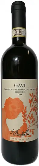 Вино La Ghibellina, Santo Bertelli Gavi DOCG del Comune di Gavi   750 мл 12,5%