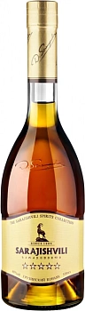Коньяк David Sarajishvili and Eniseli  Sarajishvili 5 stars в п/у 500 мл 40%