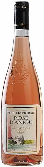 Вино  Les Ligeriens Rose d'Anjou AOC   2019 750 мл