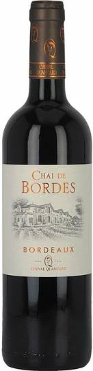 Вино Cheval Quancard Chais des Bordes  Bordeaux  2015  750 мл