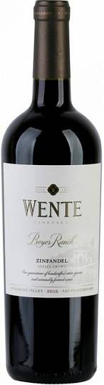 Вино Wente Beyer Ranch  Zinfandel  2017 750 мл