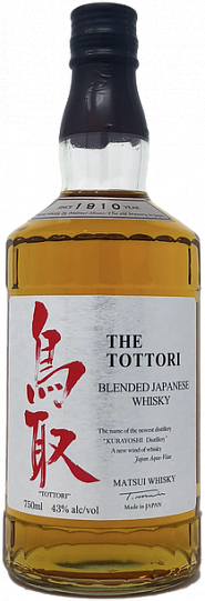 Виски  Tottori Blended Japanese Whisky    700 мл