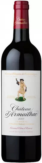 Вино Chateau d'Armailhac Pauillac 2017 13.5% 750 ml 