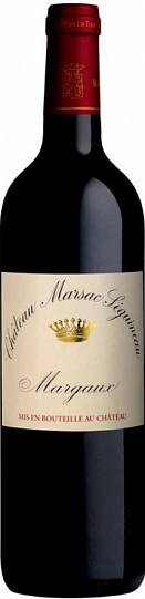 Вино Chateau Marsac Seguineau  Margaux   АОС 2016 750мл 12,5%